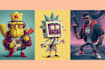 draw cartoon style illustration