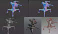 create game ready assets hard surface 3d models for weapons vehicles and props