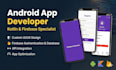 develop native android app using kotlin and firebase