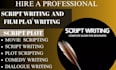 write movie script screenplay film script screenwriting comedy script stage play