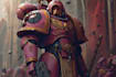 create dark sci fi warhammer 40k character art