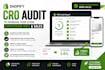 do a shopify cro audit to increase your conversion rate and sales
