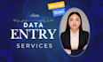 do  data entry, typing job, copy paste