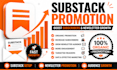 do substack promotion, substack setup, substack subscribers, substack newsletter