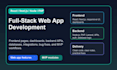 build full stack web apps with react next node or PHP