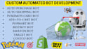 do shopping bot, auto purchase bot, pokemon bot, target bot, auto checkout bot