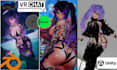create custom vrchat avatar vrchat model anime nsfw vrchat avatar vrchat rigging