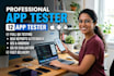 provide 12 testers for google play close testing for 14 days
