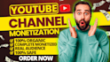 do complete youtube channel monetization requirements