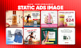 design meta static ads ugc style ad creative