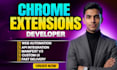 develop custom chrome extension manifest v3 for web automation