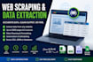 build web scraping and data extraction solutions