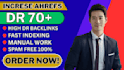 increase domain rating 50 dr70 ahrefs dr80 domain rating dr