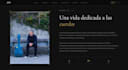 create a modern portfolio website for artists and creatives