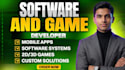 develop custom software systems and mobile games