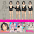 draw an anime oc character sheet with detailed reference poses