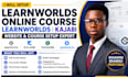 setup learnworlds online course learnworlds website kajabi website