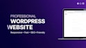 design a secure responsive wordpress website using elementor pro