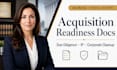 draft your startup acquisition readiness legal documents