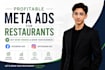 run meta ads for restaurants to get more orders