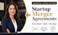 write ironclad startup merger preparation agreements