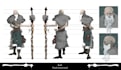 draw concept art sheets for characters, monsters or environments