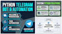 build a python telegram bot for automation