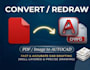 convert PDF, image, or hand sketch to autocad dwg