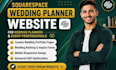 squarespace wedding planner website, event planner, bridal website, rsvp invite