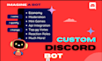 build discord and telegram bots for automation and alerts