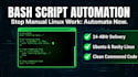 write a simple bash script to automate your linux task