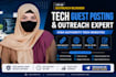build high authority tech backlinks through guest posts