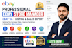 professional ebay store manager ebay VA listing sales expert