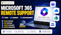 provide remote microsoft 365, teams and onedrive technical support