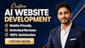 build ai powered websites, saas apps, mobile apps as a full stack ai developer