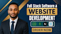 develop mern, react, and nodejs full stack web applications and backend