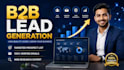 do b2b lead generation and web research