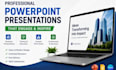create professional presentation design in canva, PPT, PDF