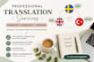translate between swedish, english and turkish manually