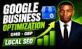 do google my business gmb gbp optimization and local SEO setup