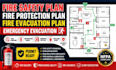 fire safety plan fire protection plan fire evacuation plan emergency evacuation