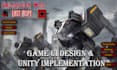 design game UI, hud, and menus in unity