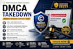 assist with copyright protection and dmca takedown requests
