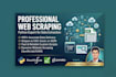 be your python web scraper for data extraction