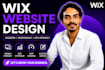 design a professional wix website with SEO setup