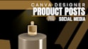 design canva product posts for social media