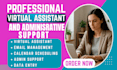 be your reliable personal virtual assistant for administrative tasks