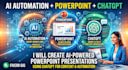 integrate chatgpt ai automation and powerpoint and excel expert