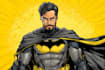 superhero comic cartoon character