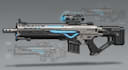 create weapon design and illustration